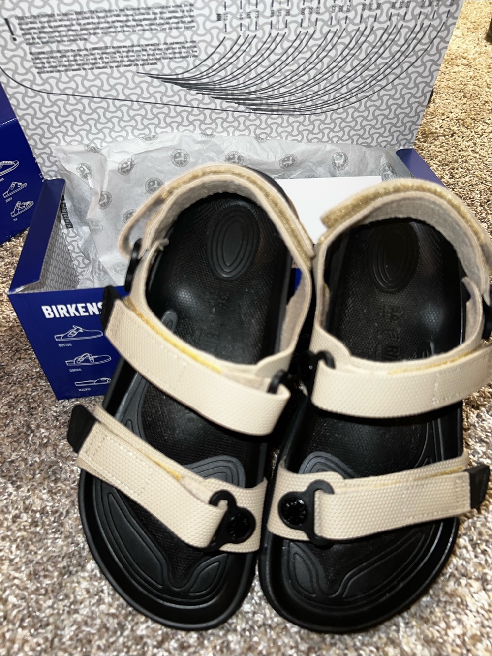 Birkenstock Kalahari Women Futura Sandcastle Cork-Free Sandals 36 regular/ wide